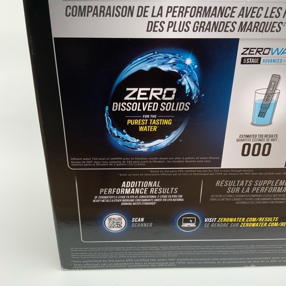 Zero Water Advance Filtration 10 Cups Pitcher - Picture 5 of 8